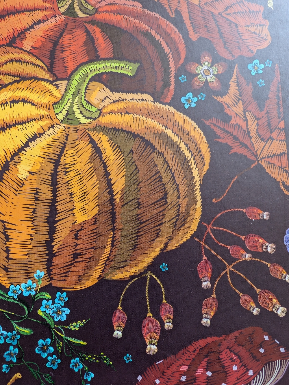 Professor Puzzle Fall Foliage 1000-Piece Jigsaw Puzzle - Autumn Pumpkin Design - Picture 6 of 7